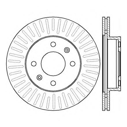 Kia Morning brake disc 51712-07500